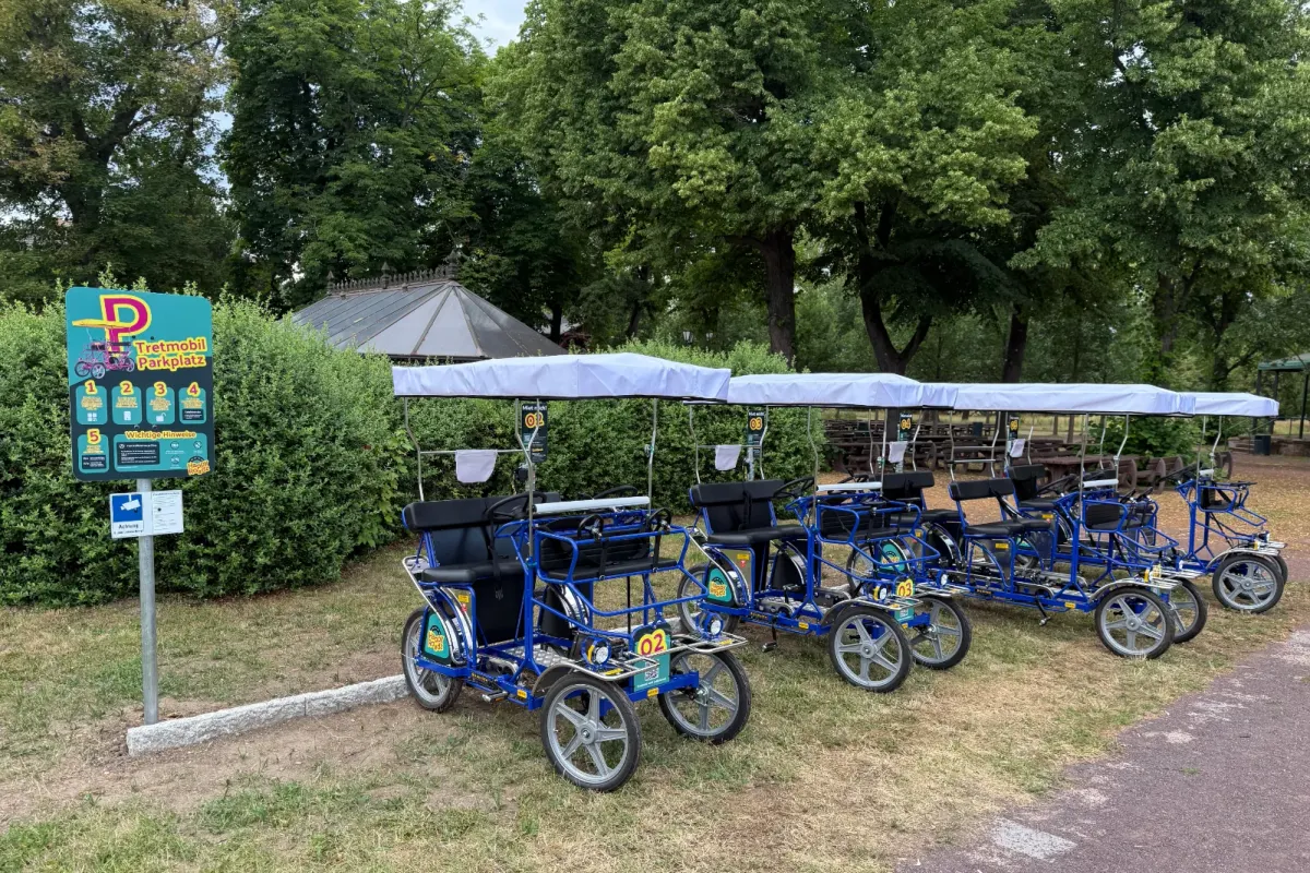 Tretmobile am Dorint Herrenkrug Parkhotel Magdeburg