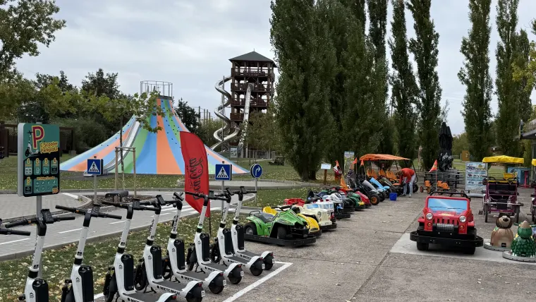 Gokart vor Ort